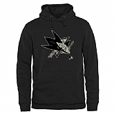 Men's San Jose Sharks Black Rink Warrior Pullover Hoodie,baseball caps,new era cap wholesale,wholesale hats